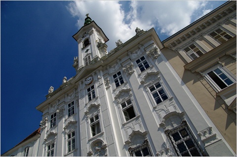 Steyr - Das Rokoko-Rathaus am Stadtplatz