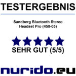 Testlabel Sandberg Bluetooth Stereo Headset Pro