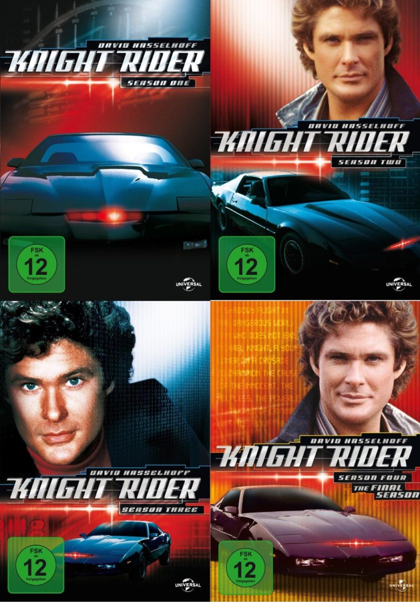 Die Serie Knight Rider gibt es komplett auf DVD!