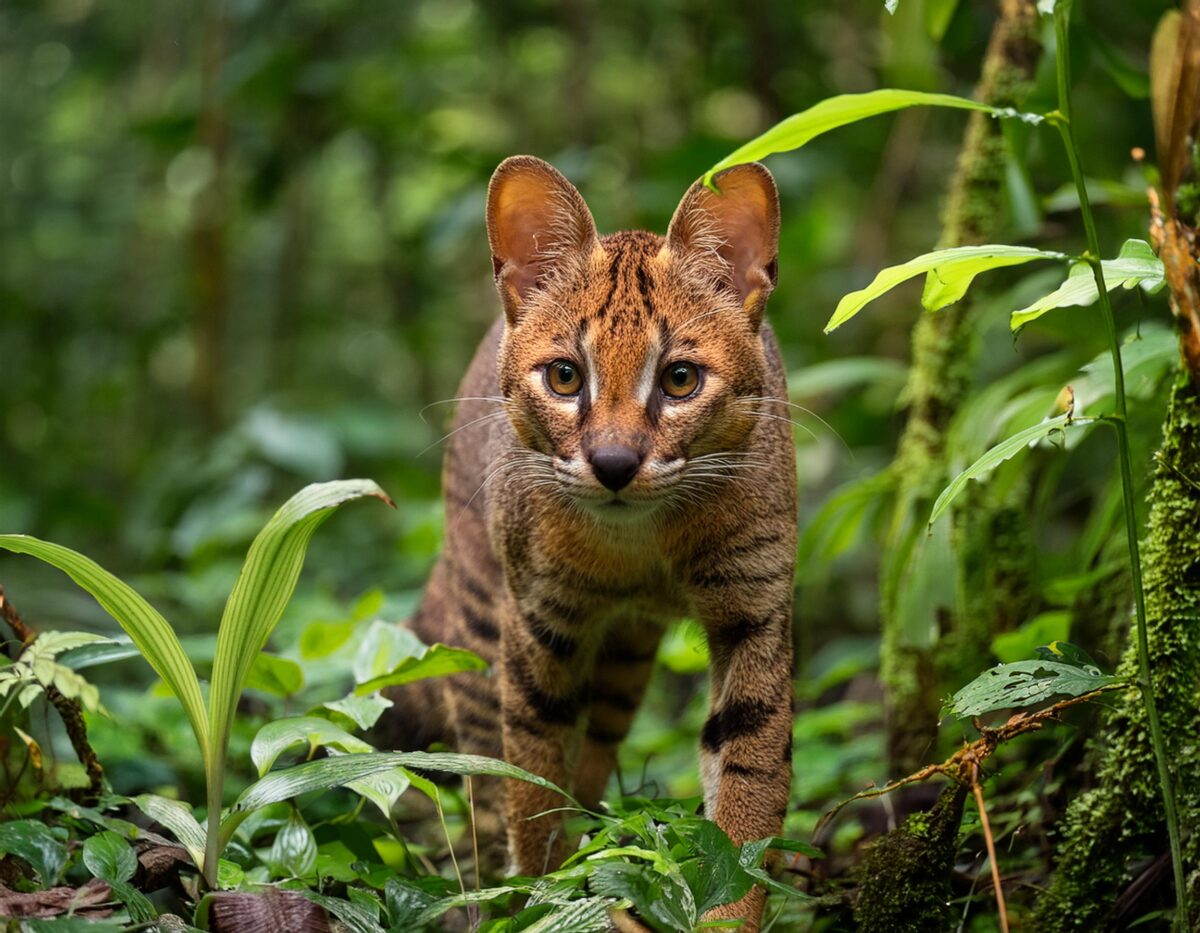 WWF entdeckt Fuchs-Katze oder Katzen-Fuchs in Borneo.